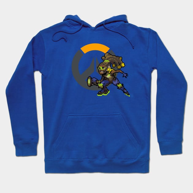 Overwatch - 16-Bit Lucio W/ Logo Hoodie by wyckedguitarist